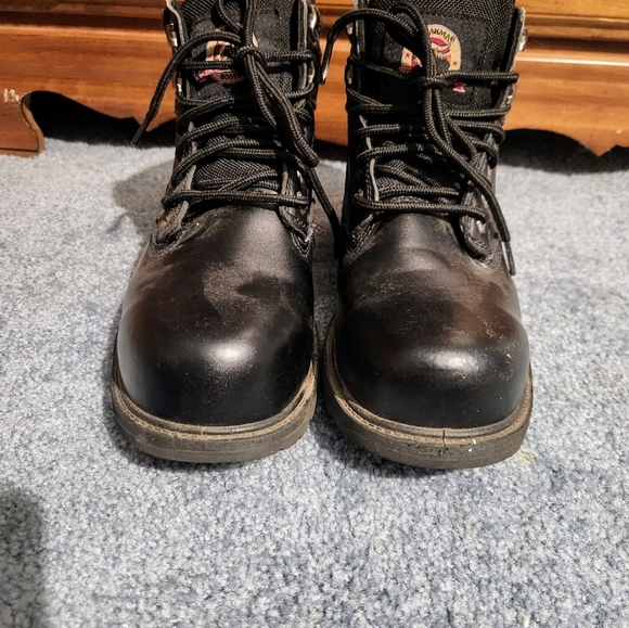 EUC Brahma Mens Wide Steel Toe Boots - Picture 3 of 10